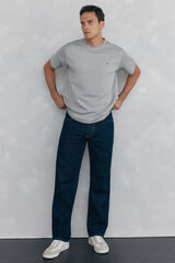 Pedro del Hierro Cal&ccedil;as de ganga straight fit Azul