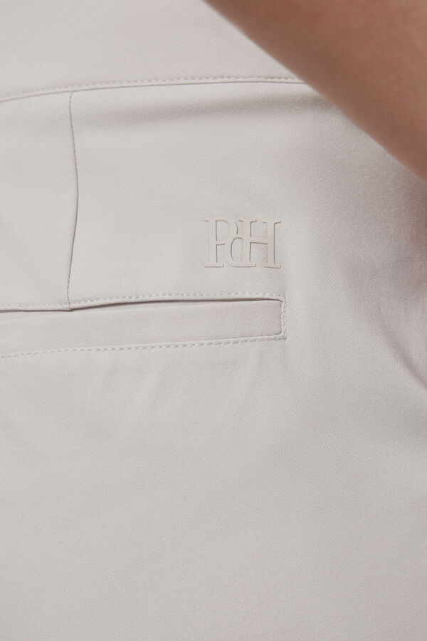 Pedro del Hierro Bermudas lisas t&eacute;cnica GOLFE Marrom