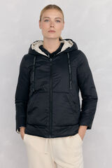 Pedro del Hierro Parka revers&iacute;vel capuz Preto