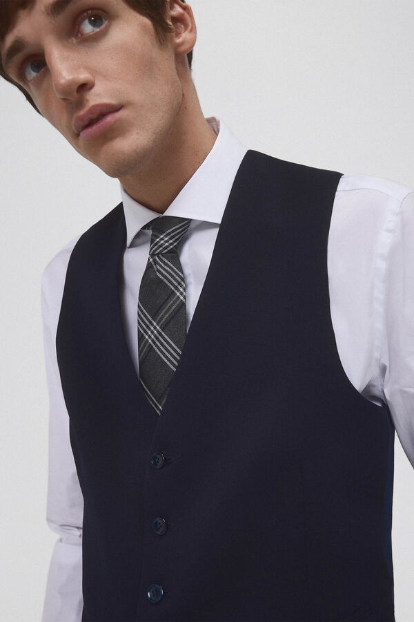 Pedro del Hierro Chaleco tailored Azul