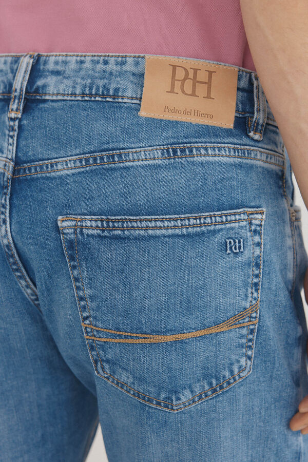 Pedro del Hierro Cal&ccedil;as de ganga premium flex regular fit Azul