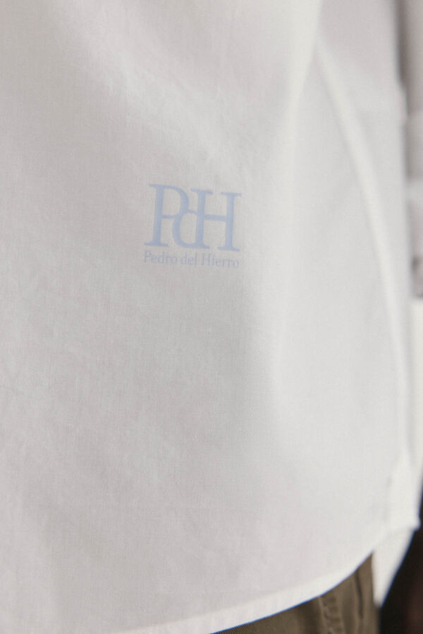 Pedro del Hierro Camisa branca lisa Branco