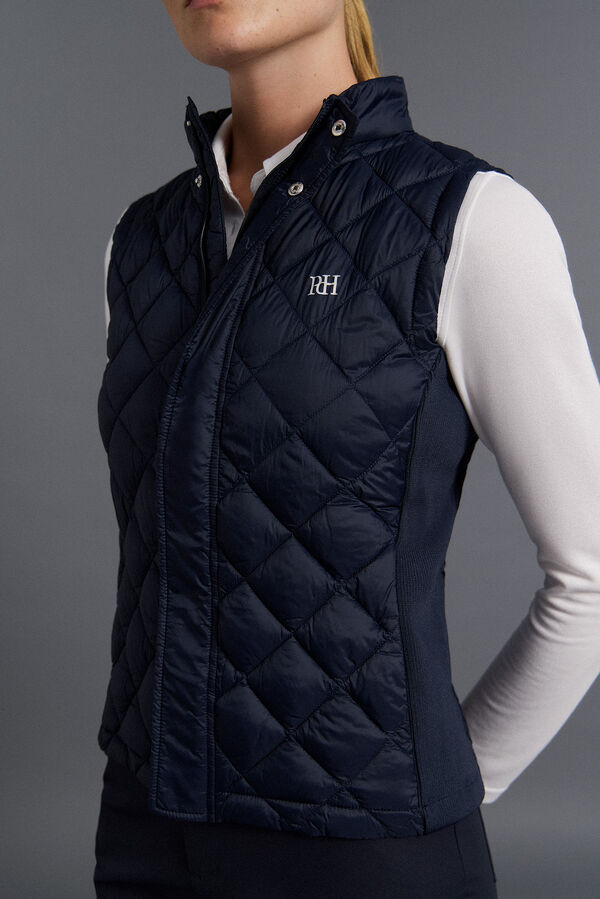 Pedro del Hierro Colete de golfe acolchoado Azul