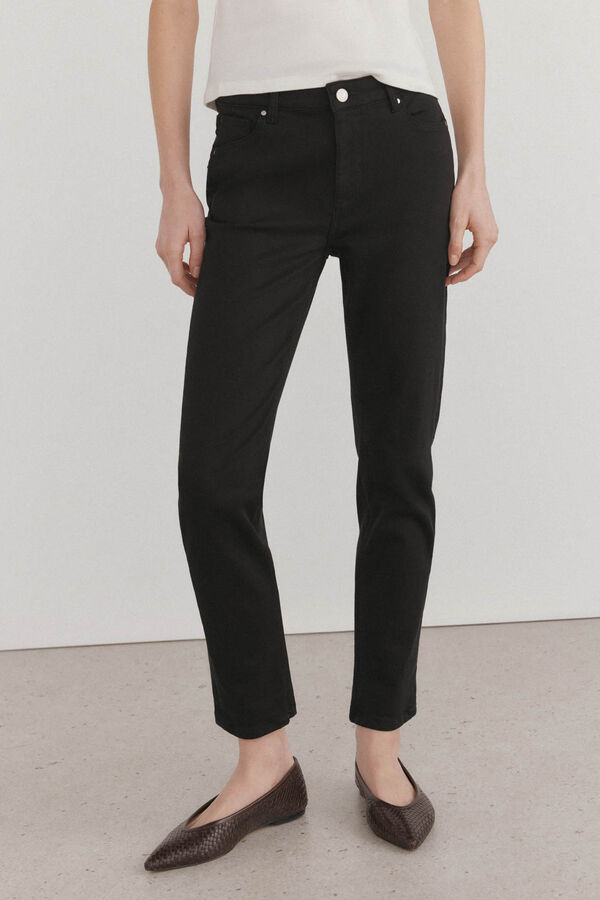 Pedro del Hierro Jeans push up Negro