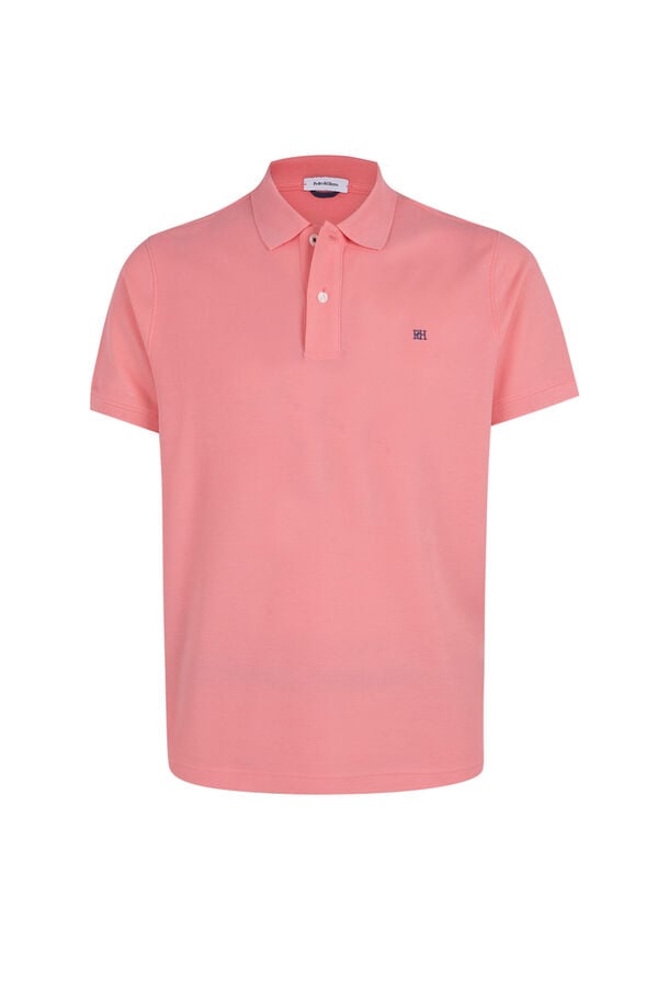 Pedro del Hierro Polo b&aacute;sico piqu&eacute; Rosa