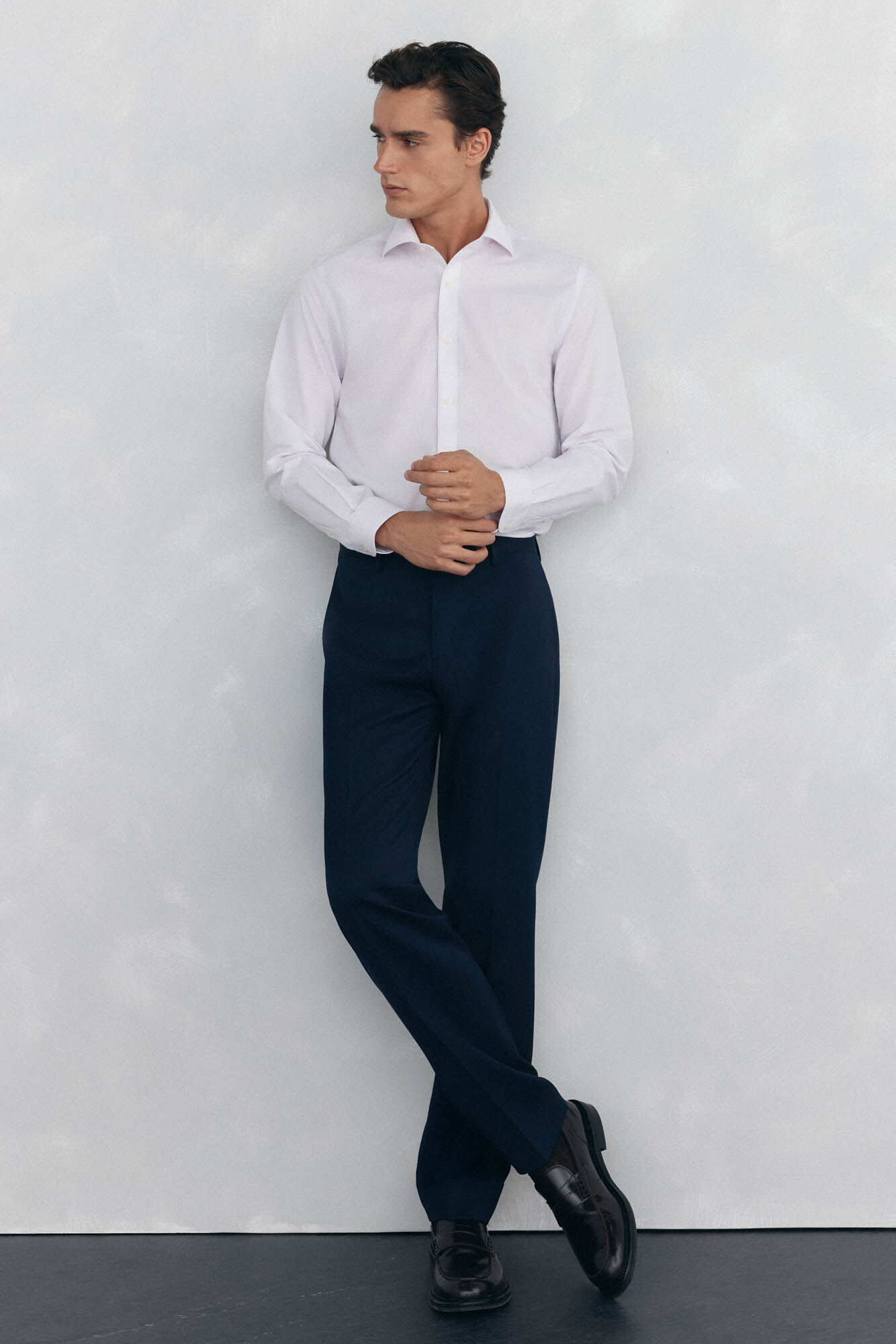 Pedro del Hierro Camisa vestir cuadros non iron + antimanchas