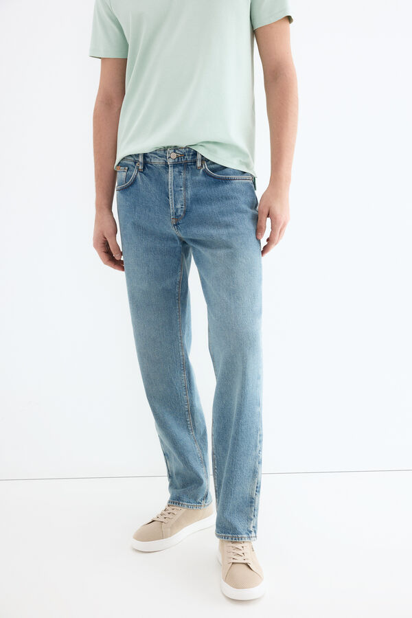 Pedro del Hierro Cal&ccedil;a jeans new straight Azul