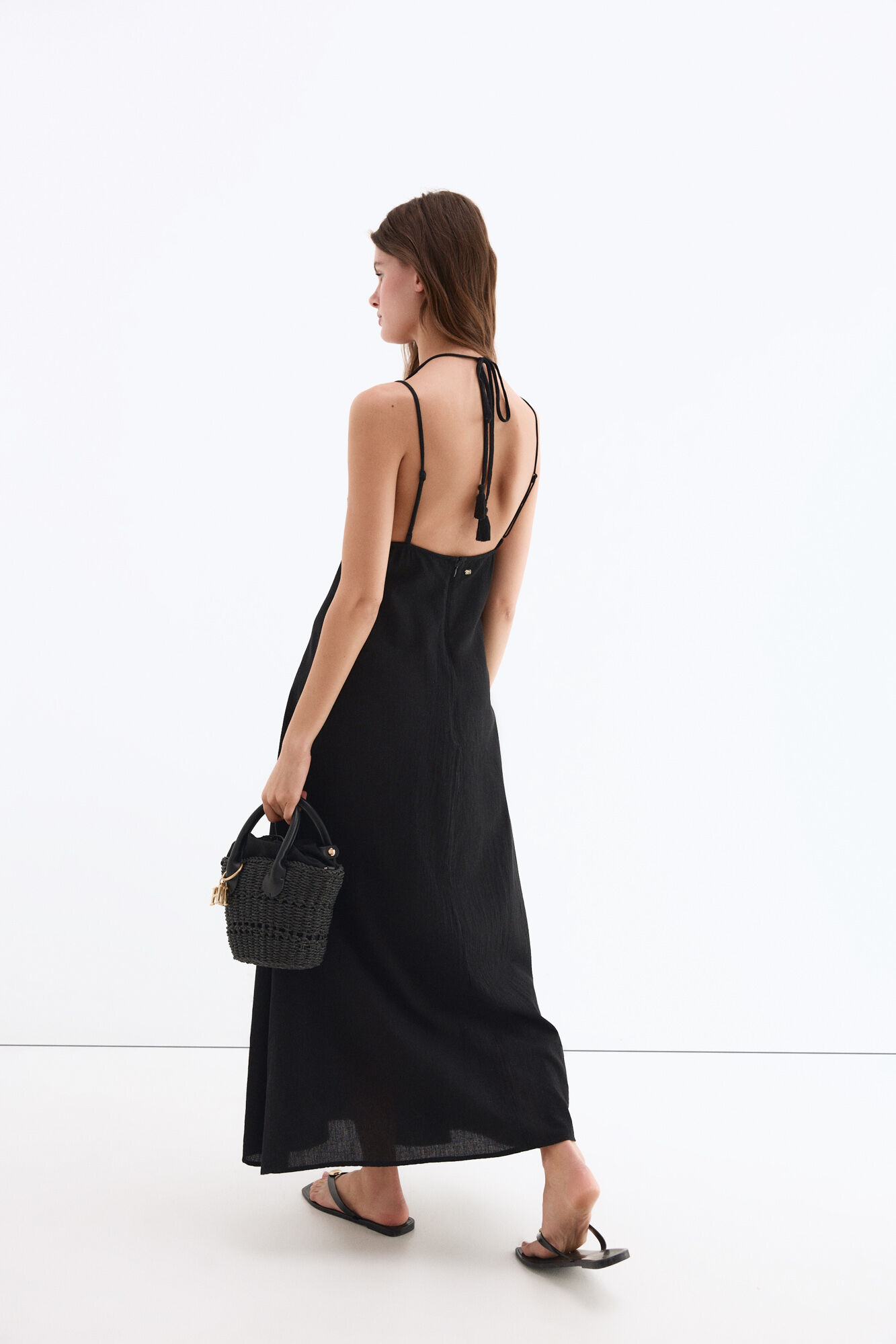 Pedro del Hierro Vestido beachwear em crochet