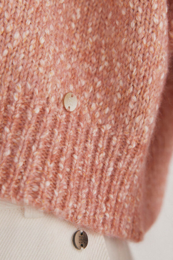 Pedro del Hierro Jersey jaspeado oversize Rosa