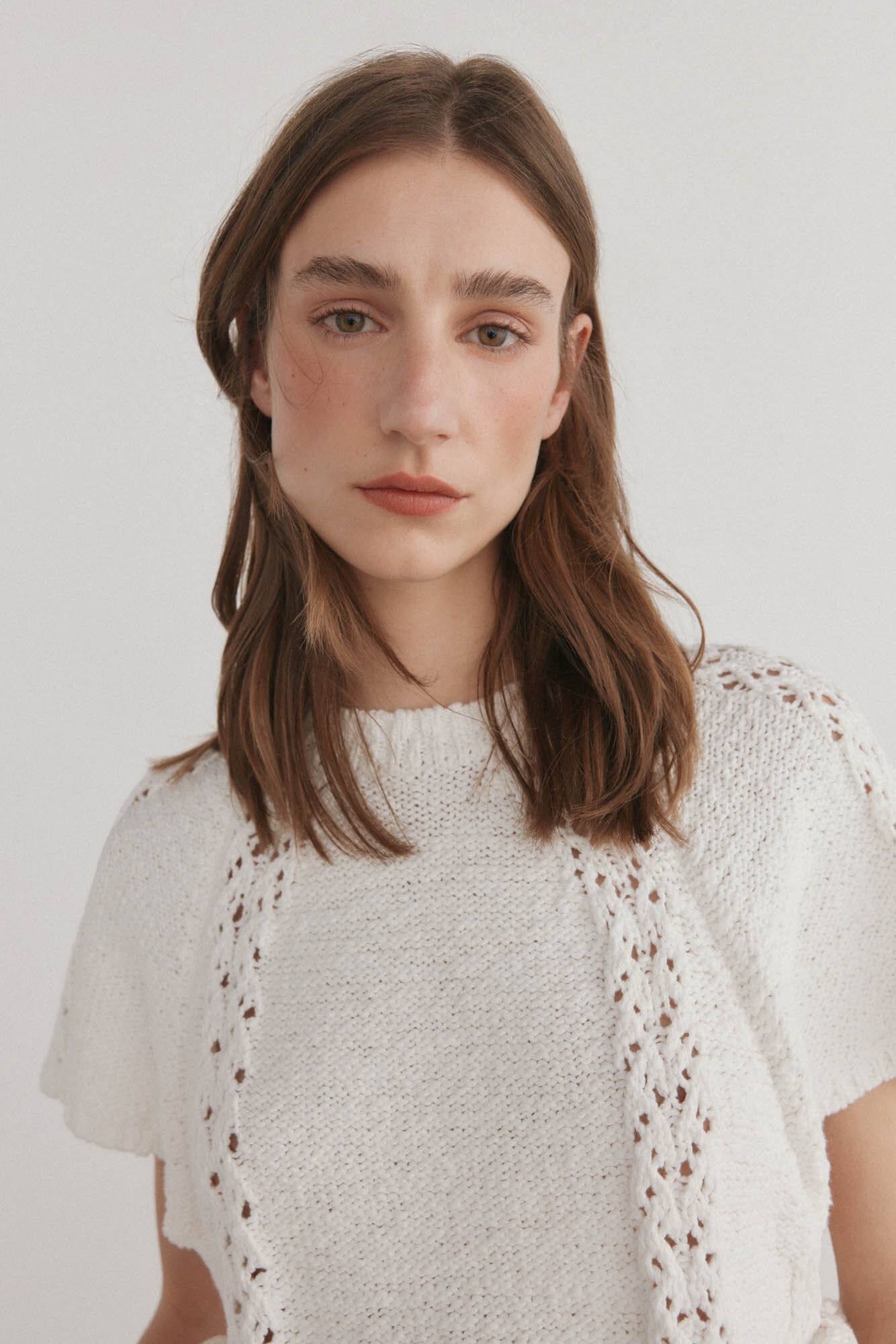 Pedro del Hierro Top de punto cropped lazadas