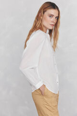 Pedro del Hierro Blusa lisa e solta Branco