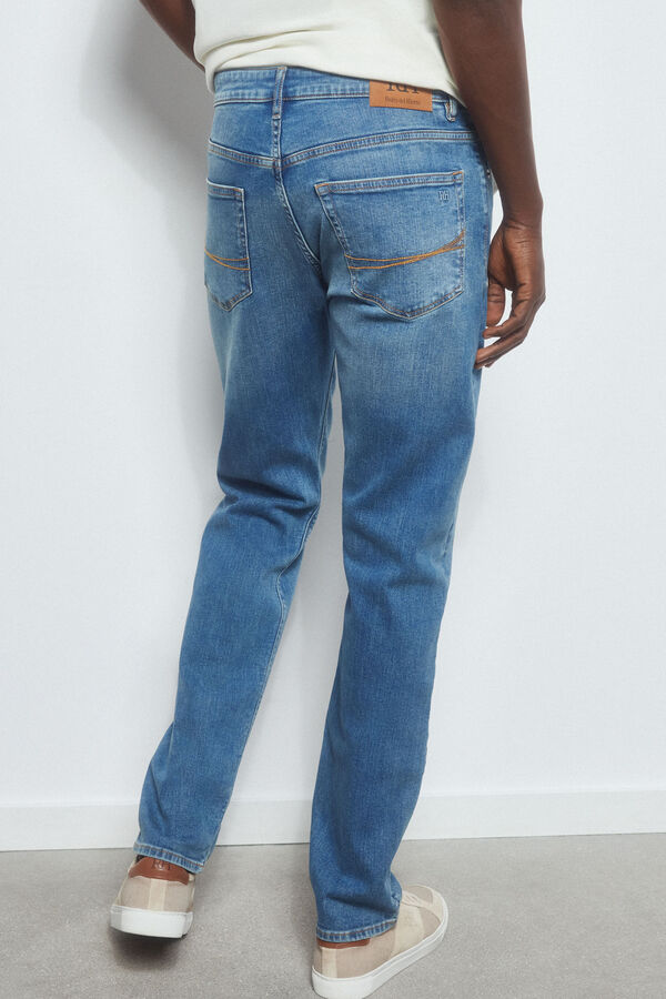 Pedro del Hierro Jeans premium flex leve slim fit Azul
