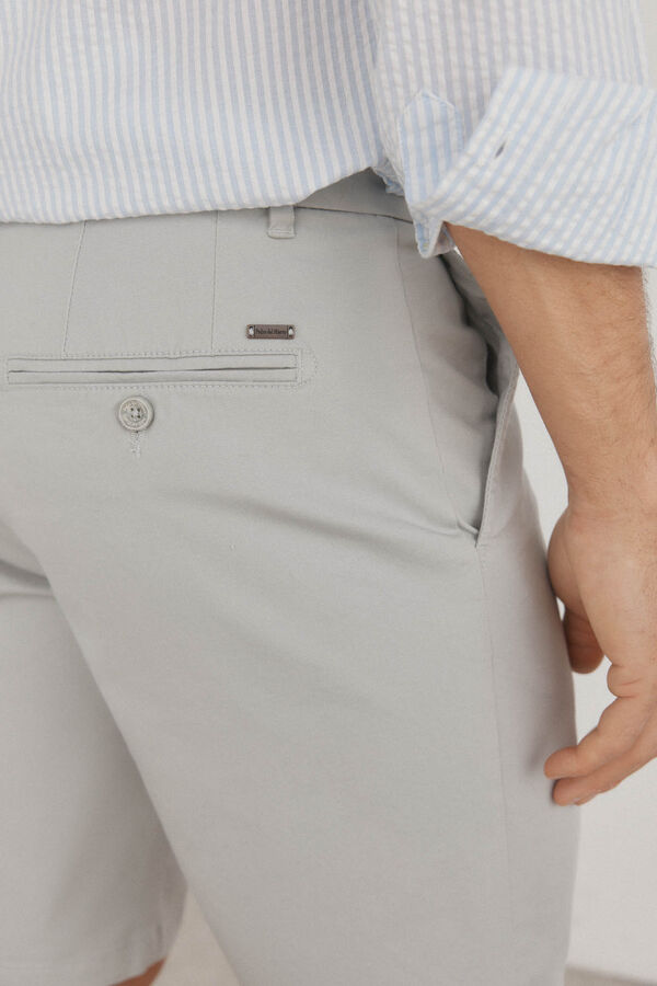Pedro del Hierro Cal&ccedil;as bermuda chino premium flex  Verde