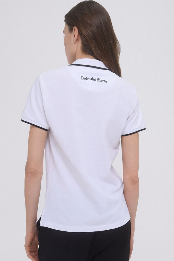 Pedro del Hierro Polo manga corta Beige