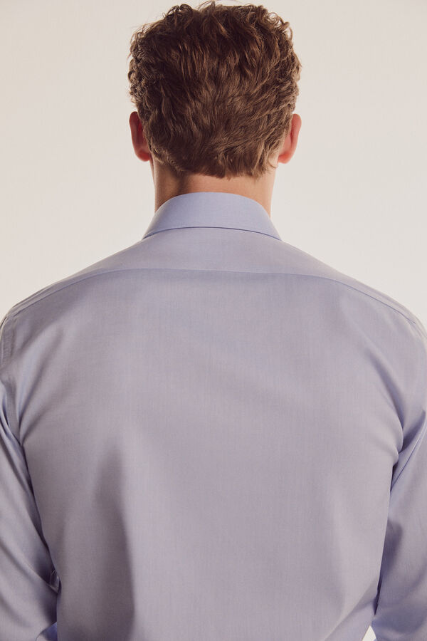 Pedro del Hierro Camisa Non Iron vestir tailored fit Azul