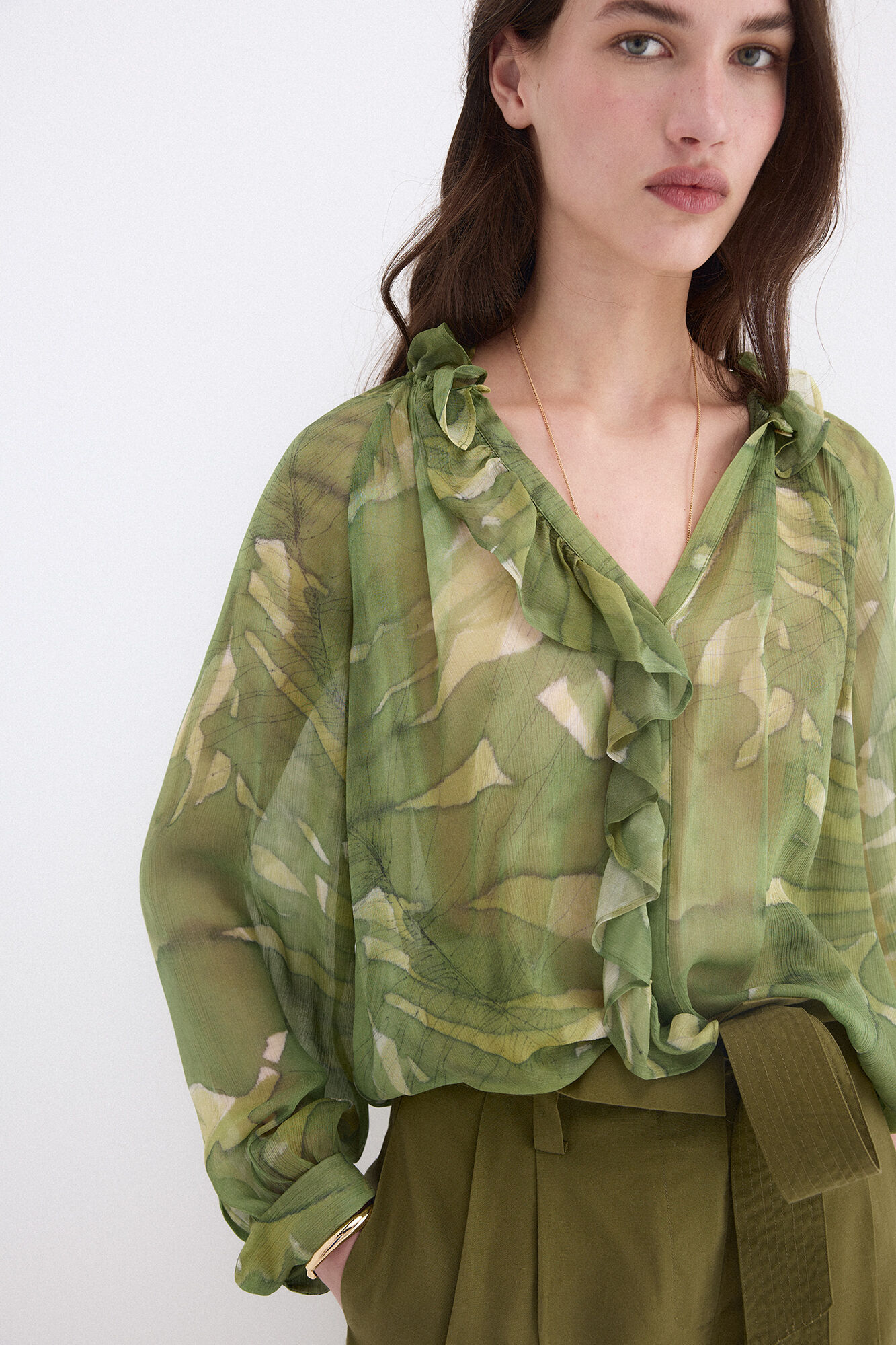Pedro del Hierro Blusa estampada