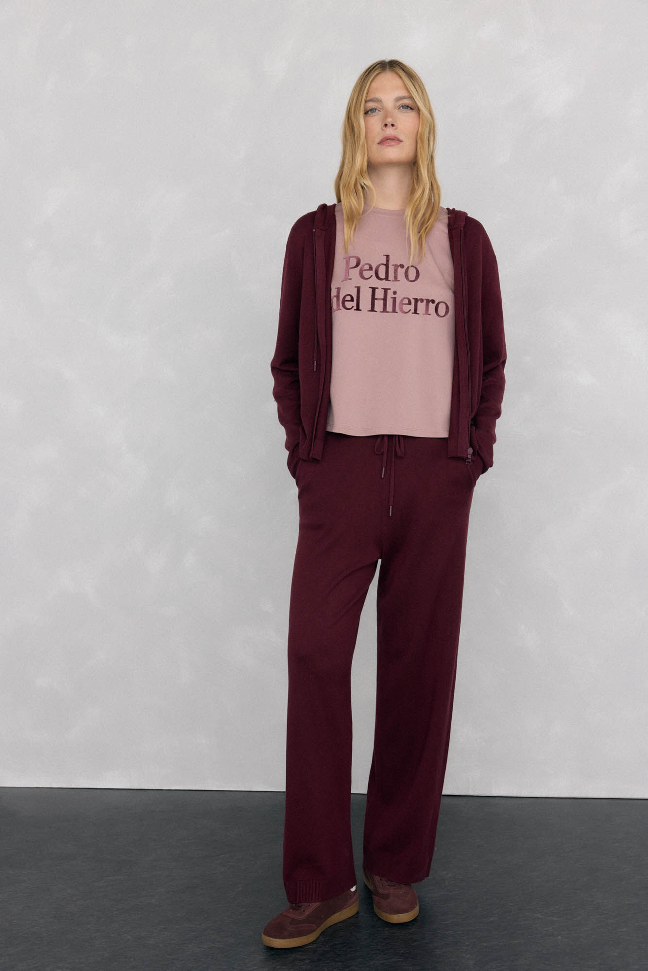 Pedro del Hierro Camiseta oversize activewear logo