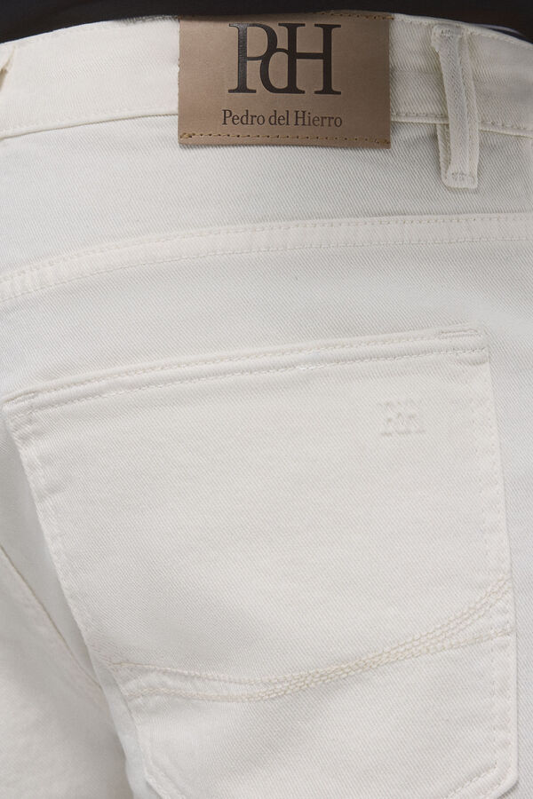 Pedro del Hierro Bermuda denim cor Branco