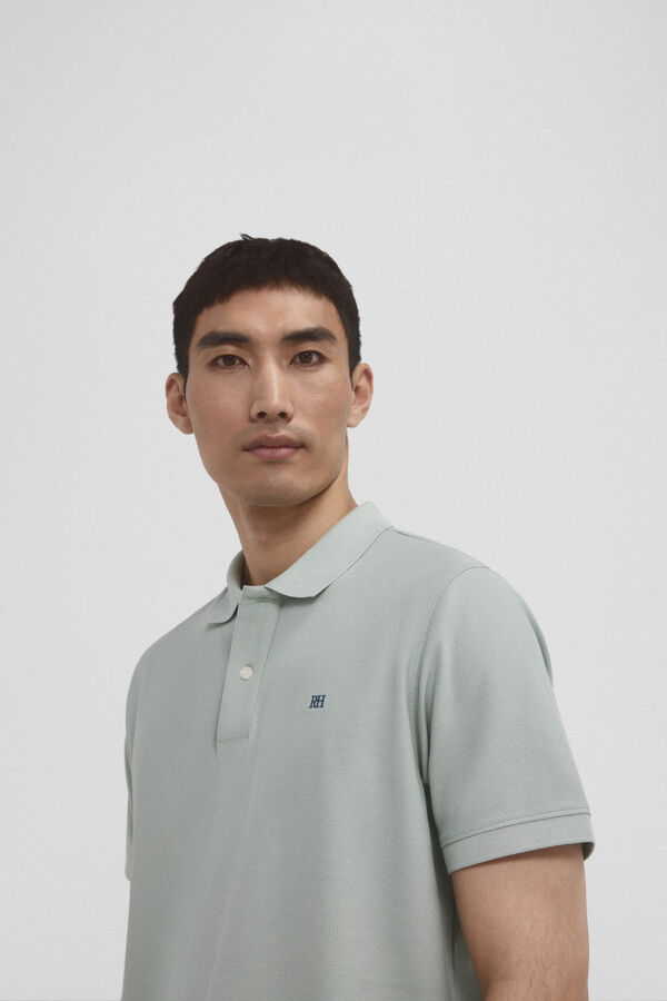 Pedro del Hierro Polo b&aacute;sico piqu&eacute; Verde