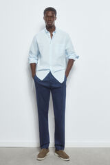 Pedro del Hierro Cal&ccedil;as chino slim fit Azul