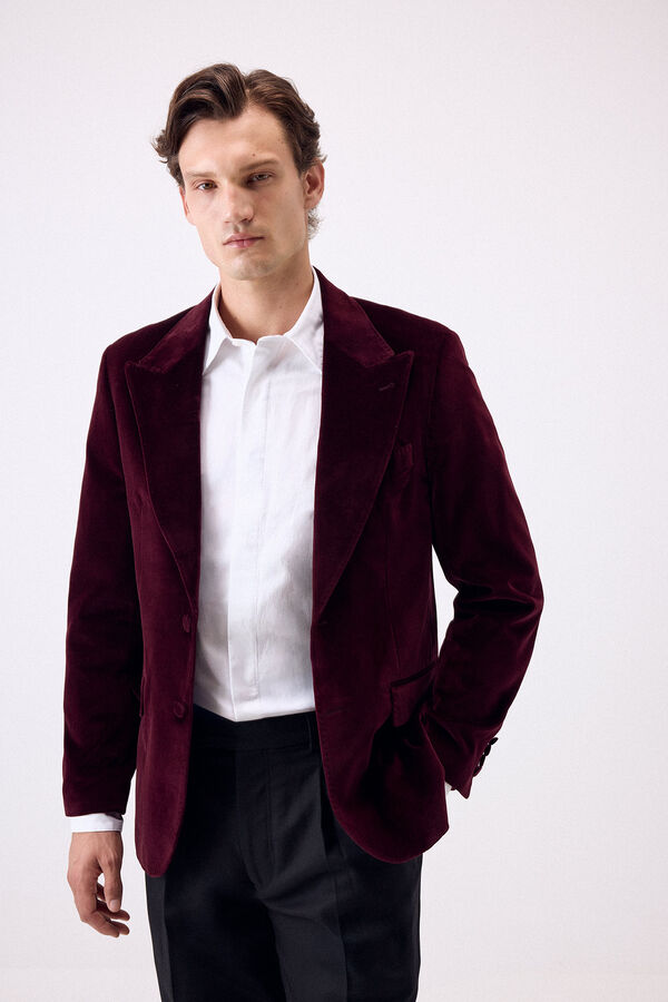 Pedro del Hierro Americana terciopelo Burdeos