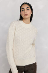 Pedro del Hierro Jersey oversize fantas&iacute;a Crudo