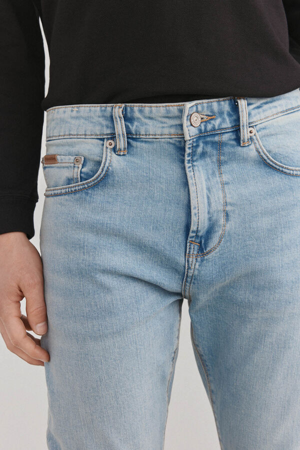 Pedro del Hierro Pantal&oacute;n vaquero premium flex slim fit Azul