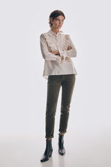 Pedro del Hierro Camisa vaquera 100%TENCEL&reg;Lyocell Beige