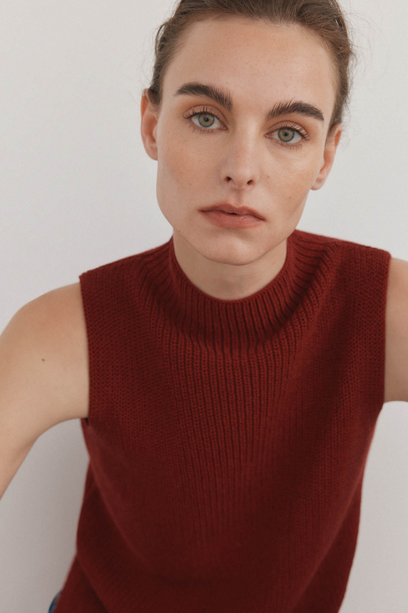 Pedro del Hierro Chaleco de punto cinta