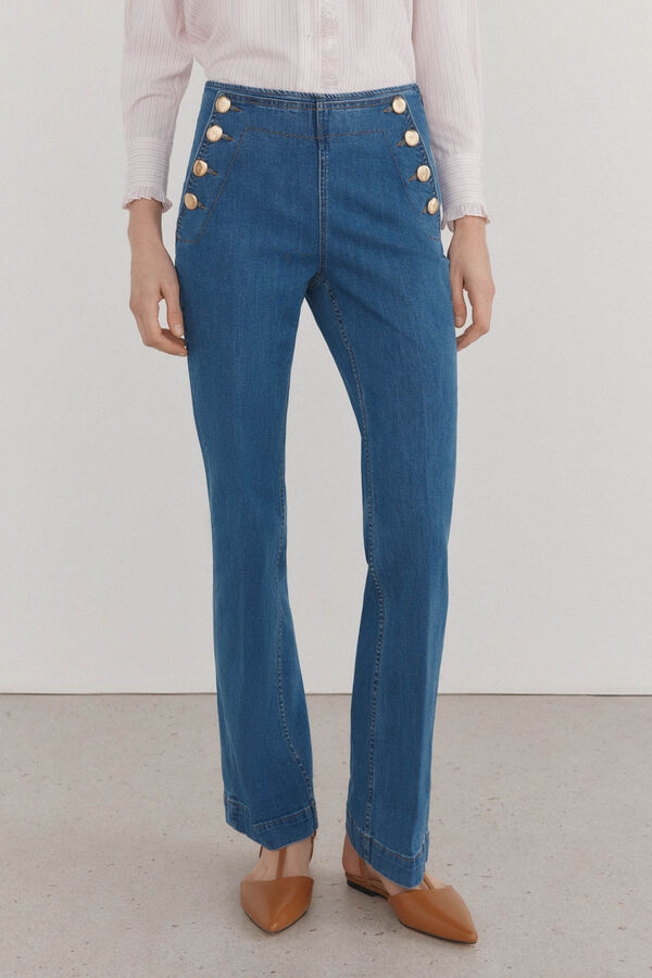 Pedro del Hierro Cal&ccedil;a jeans larga Azul