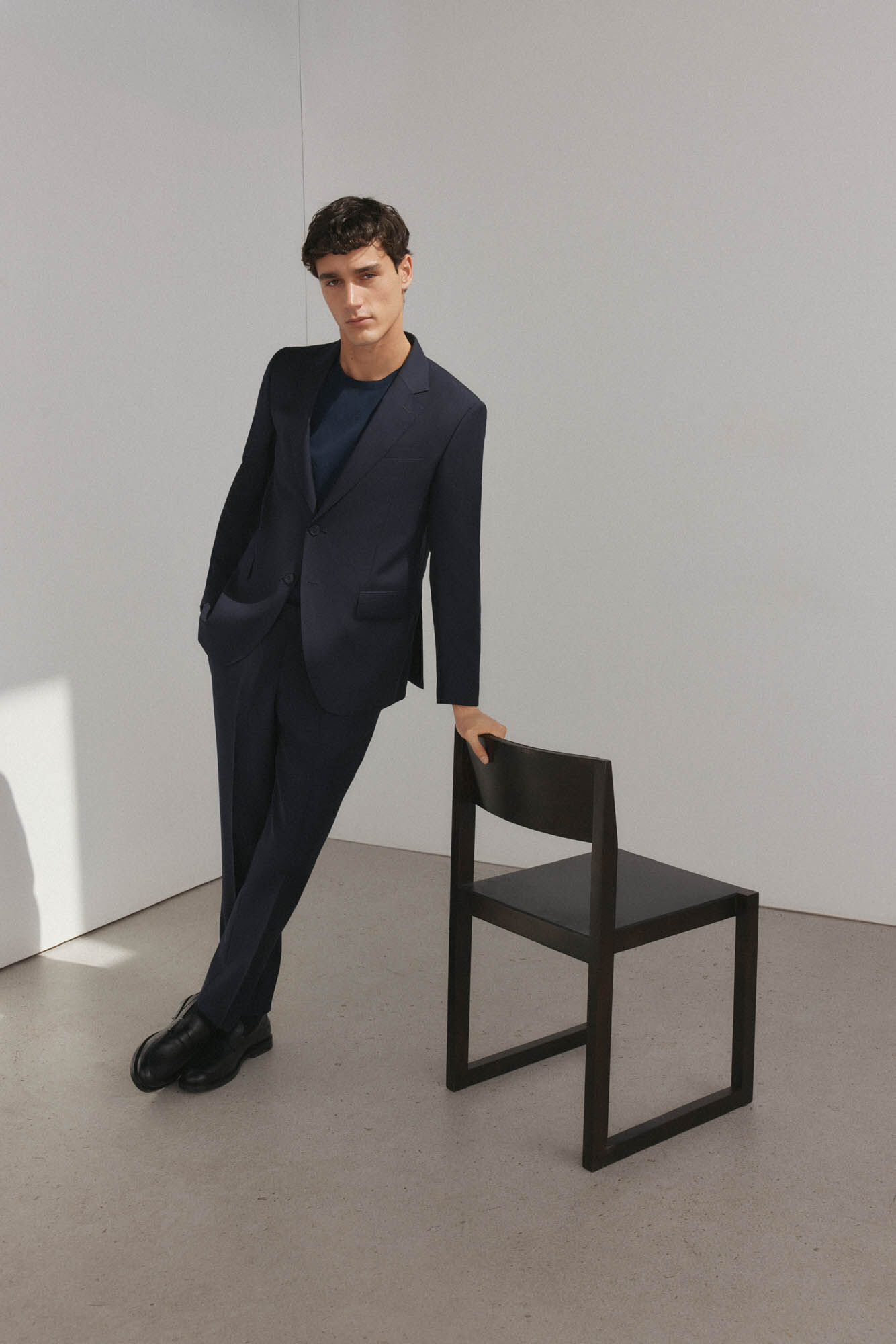Pedro del Hierro Blazer azul-marinho slim fit