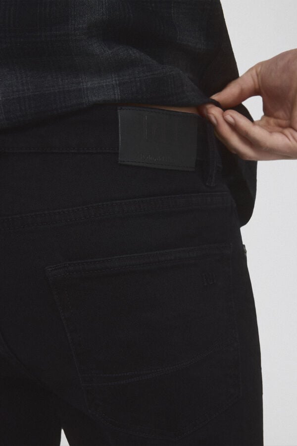 Pedro del Hierro Cal&ccedil;as de ganga premium flex regular fit Preto