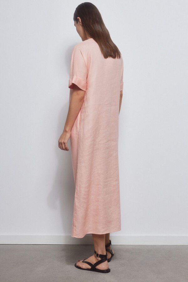 Pedro del Hierro Tunica lino Rojo