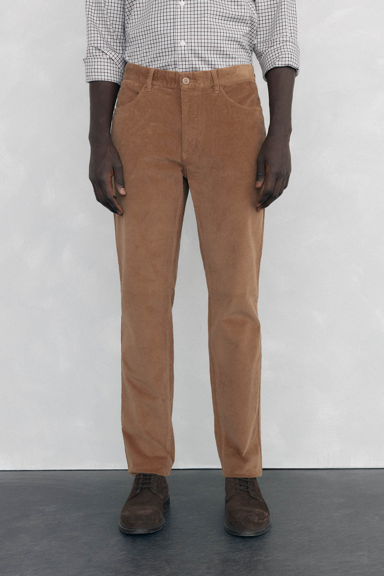Pedro del Hierro Pantal&oacute;n 5 bolsillos pana slim fit