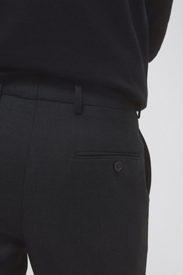 Pedro del Hierro Pantal&oacute;n chino pinzas regular fit Gris