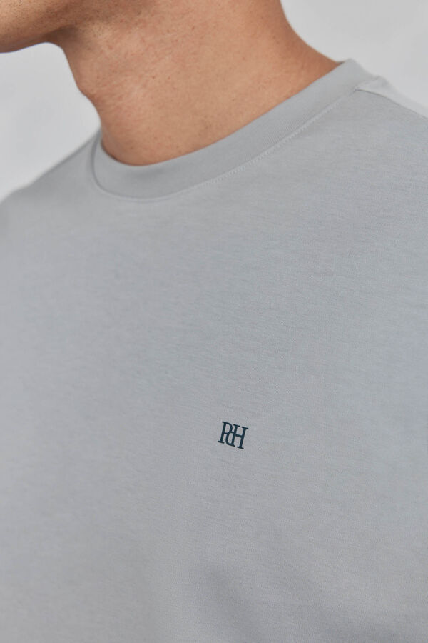 Pedro del Hierro Camiseta mercerizada Gris