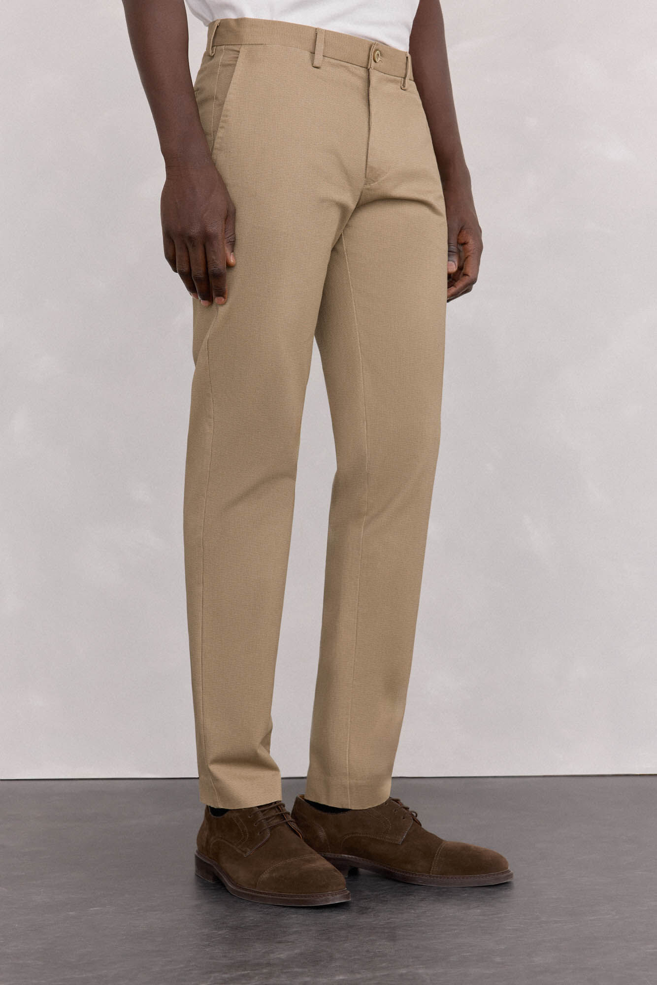 Pedro del Hierro Cal&ccedil;a cal&ccedil;as chino com estampa slim fit