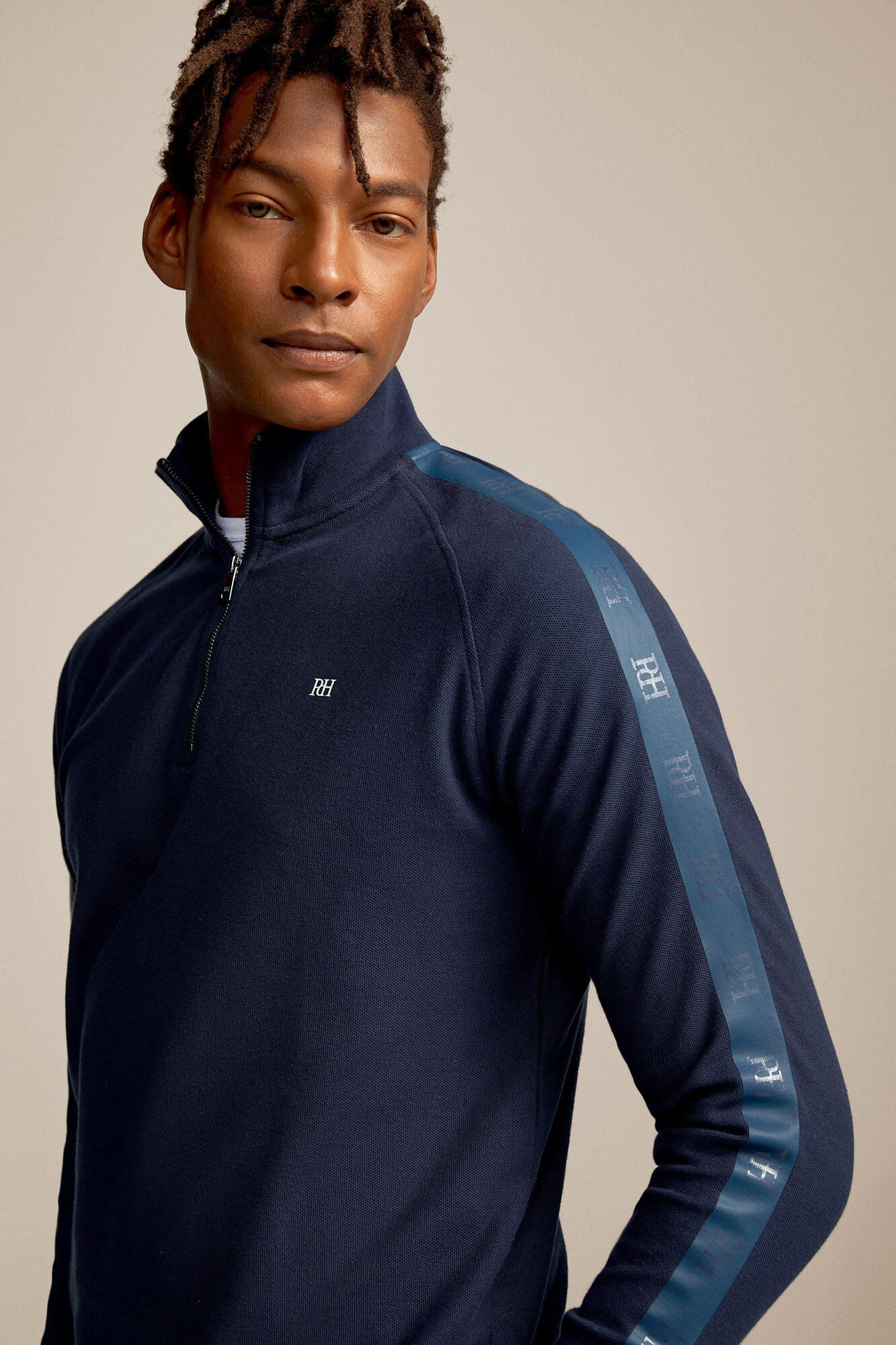 polos manga larga hombre pedro del hierro