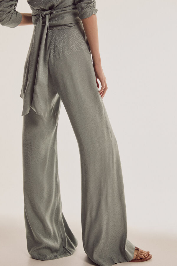 Pedro del Hierro Pantal&oacute;n flare Verde
