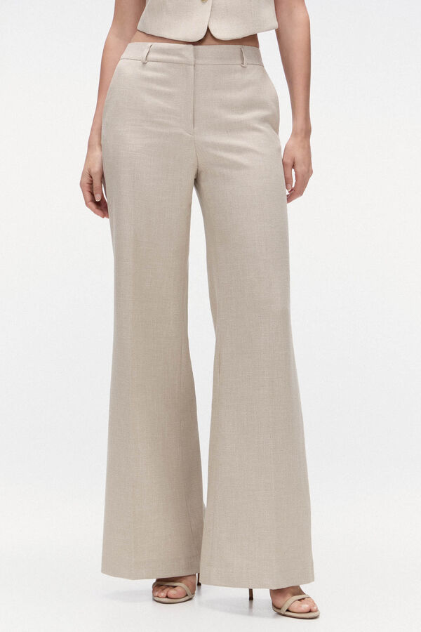 TFP by Tamara Falc&oacute; Pantal&oacute;n de traje Crudo