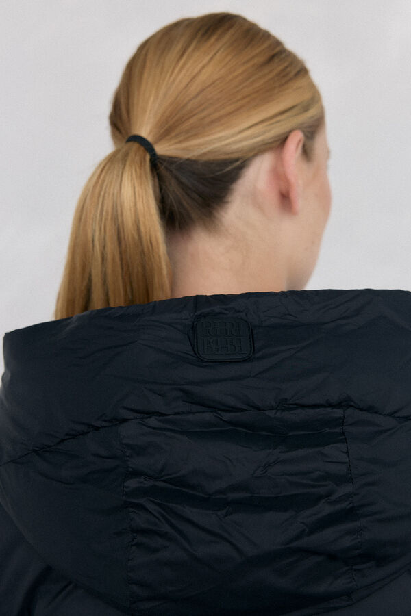 Pedro del Hierro Parka revers&iacute;vel capuz Preto