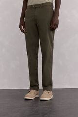 Pedro del Hierro Cal&ccedil;as cal&ccedil;as chino premium de regular fit Verde