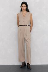 Pedro del Hierro Cinto de alfaiate sob medida Beige