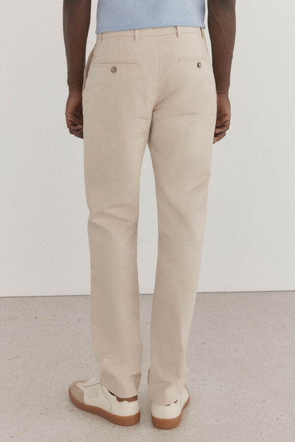 Pedro del Hierro Cal&ccedil;as cal&ccedil;as chino premium, regular fit Beige