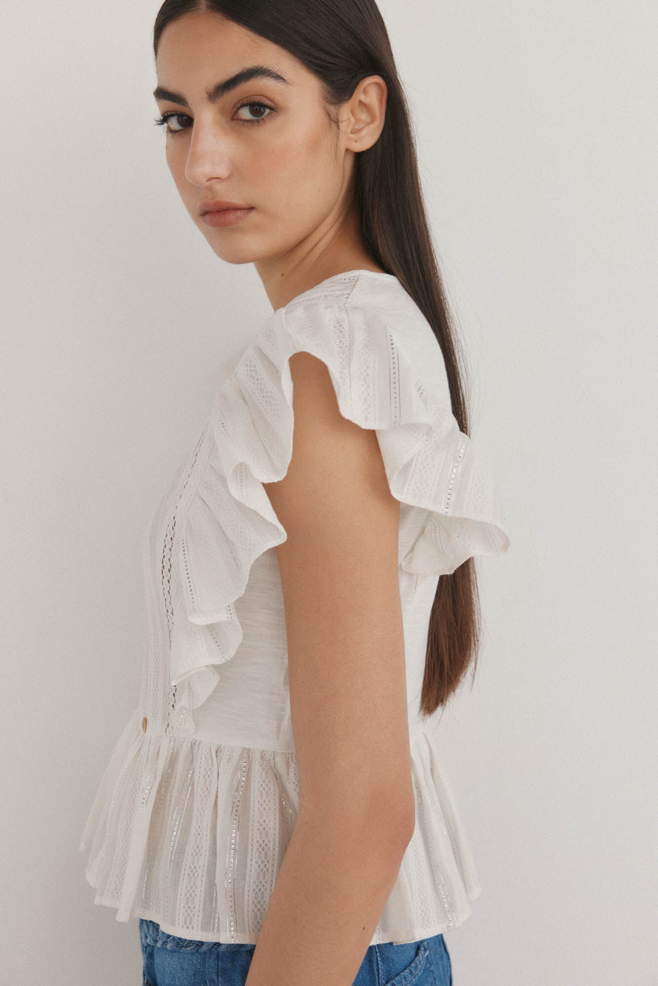 Pedro del Hierro Top combinado fantas&iacute;a