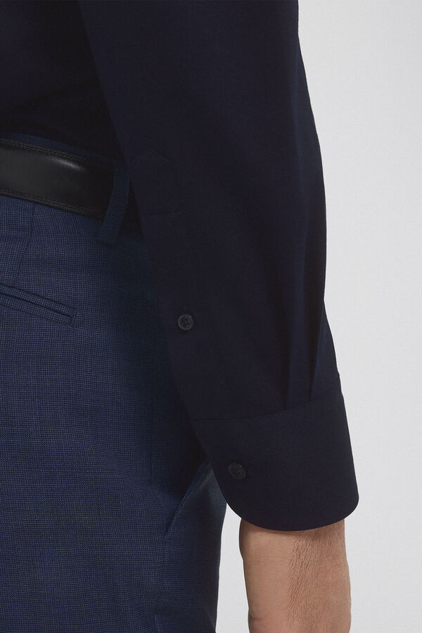 Pedro del Hierro Camisa de punto coolmax Azul