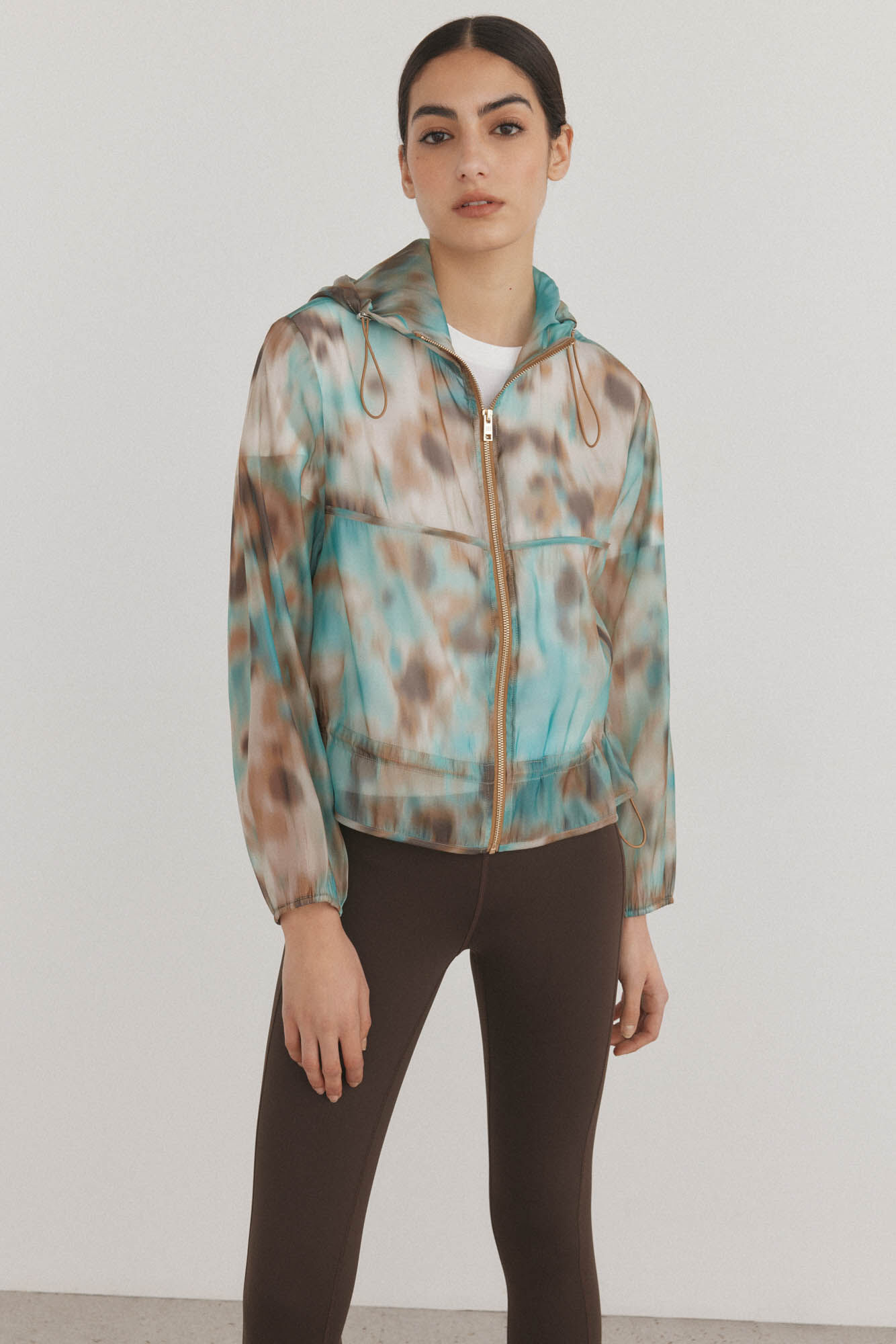 Pedro del Hierro Cazadora corta estampada