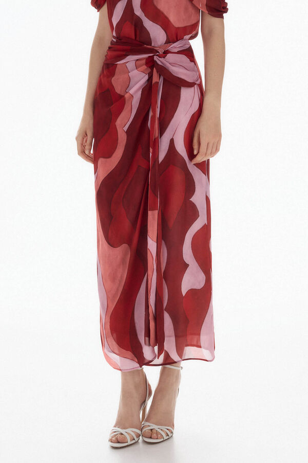 TFP by Tamara Falcó Falda estampada con nudo Varios
