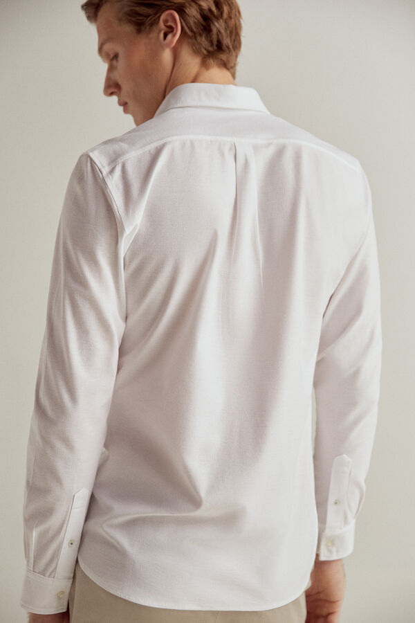 Pedro del Hierro Camisa manga comprida Branco