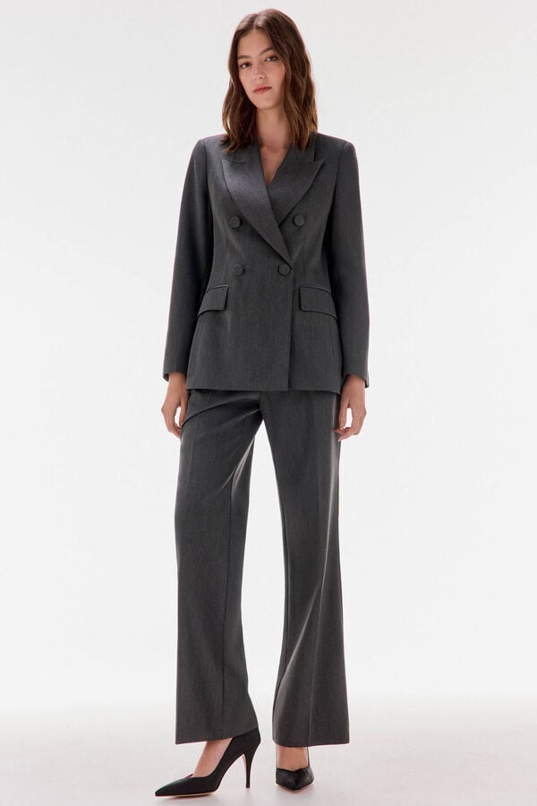 TFP by Tamara Falc&oacute; Pantal&oacute;n traje Gris